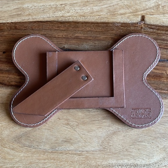 Two’s Company Brown Dog Bone Picture Frame - Picture 2 of 5